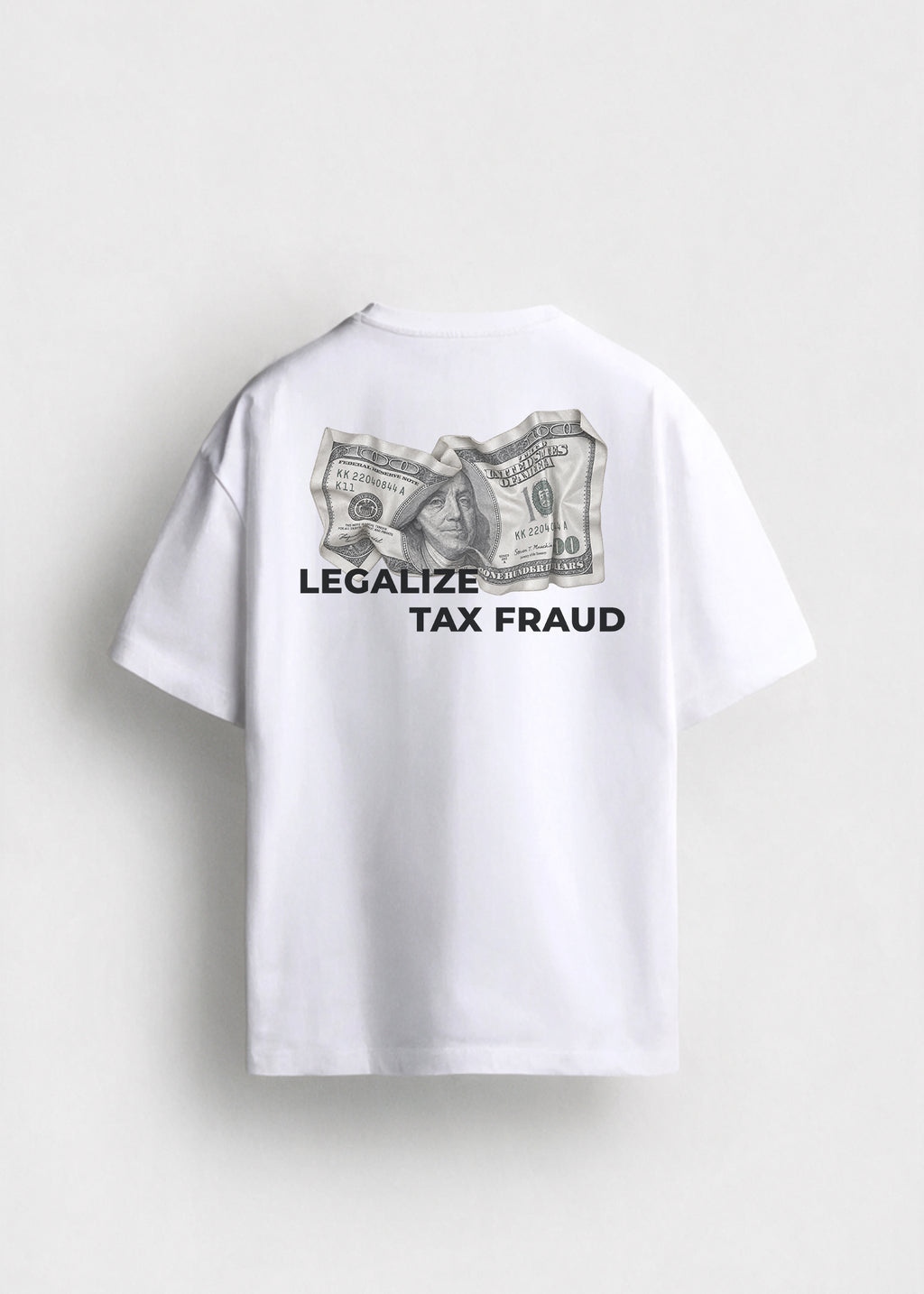 TAX FRAUD TEE - WHITE