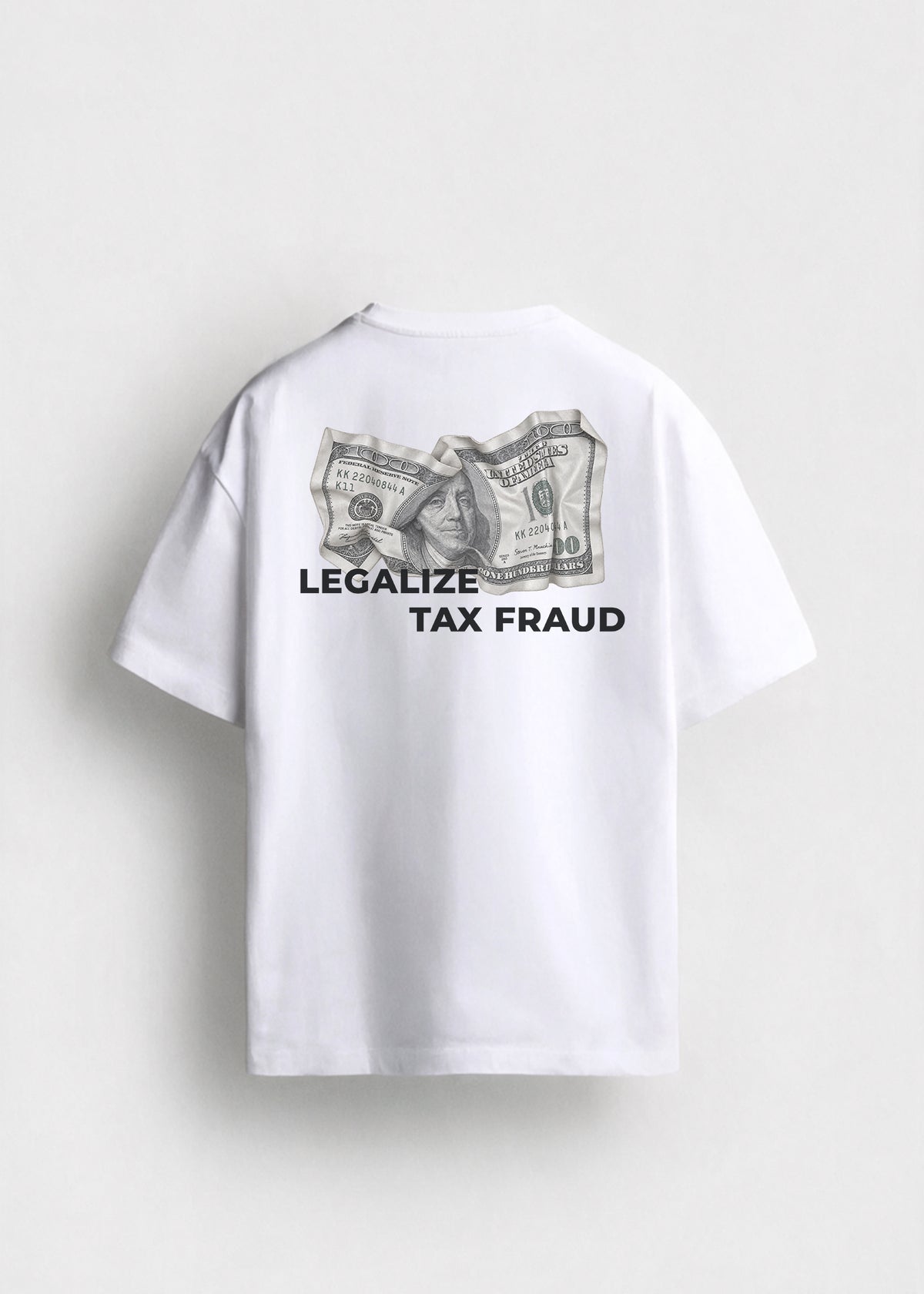 TAX FRAUD TEE - WHITE